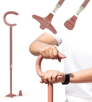 Walking Cane for Men and Women - Premium Walking Stick for Stability and Style - Lightweight Adjustable Cane - Walking Sticks for niors & Adults